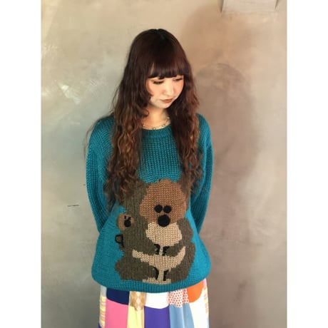 Vintage KOALA knit sweater 【01275】