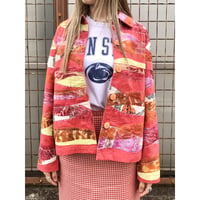 Coldwater Creek Patchwork jacket【01419】