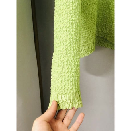Green crinkle crush 2PC【00672】