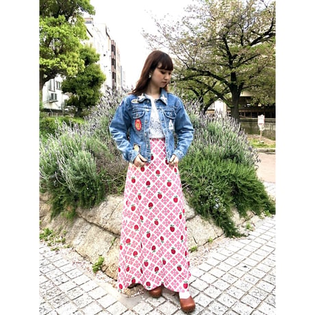 90s Parches denim jacket【01120】