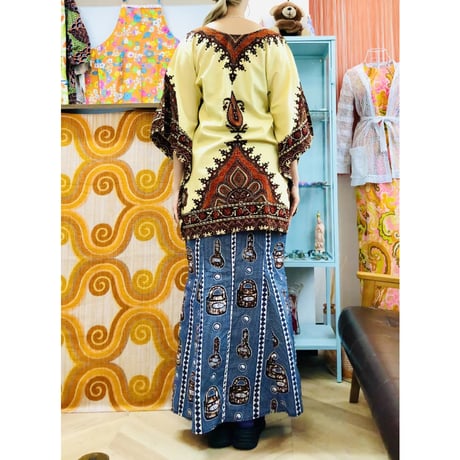 Vintage african tunic【01089】