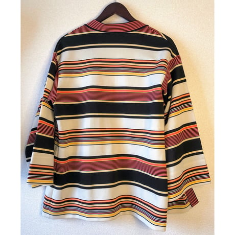 Vintage border poly gown【00496】