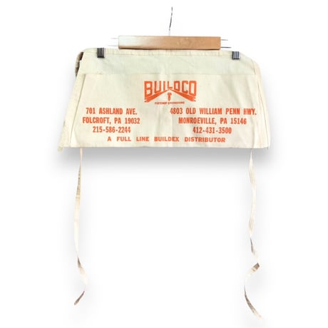 Vintage Iowa Carpenter Apron ／ B【01433】