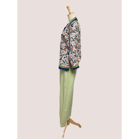 Made in France floral printed blouse【00605】