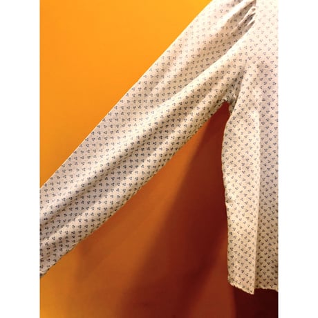 70s White bllouse【00184】