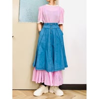 Vintage denim skirt【00909】
