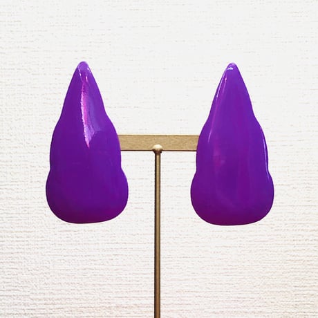 90s Purple plate pierce【01133】