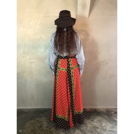 70s Chambray shirt【01291】