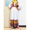 70s Bohemian maxi dress【01034】
