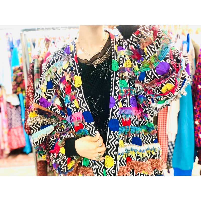 vintage paula sweet ポーラスウィート フリンジ ジャケット paula sweet fringe jacket | Quilt