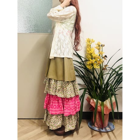 Vintage lace jacket【00651】