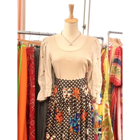 Vintage Tyrolean top【01205】