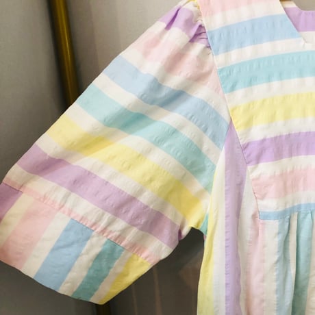 Saybury pastel maxi dress【01114】