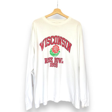 90s Rose Bawl long sleeve tee【01468】