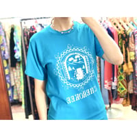 80s Blue Teddy Bear tee【01164】