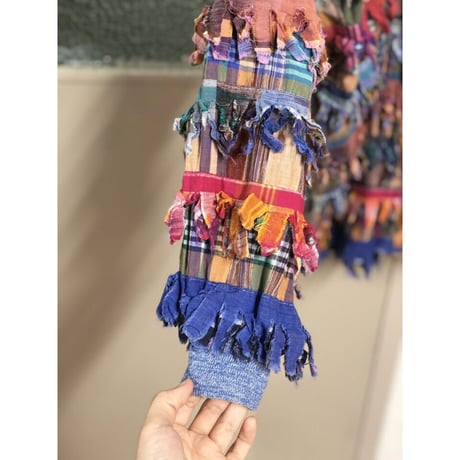 PAULA SWEET Plaid fringe jacket【00785】