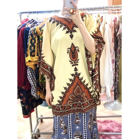 Vintage african tunic【01089】