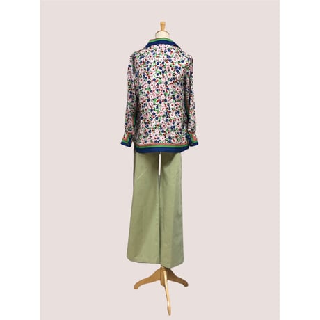 Made in France floral printed blouse【00605】