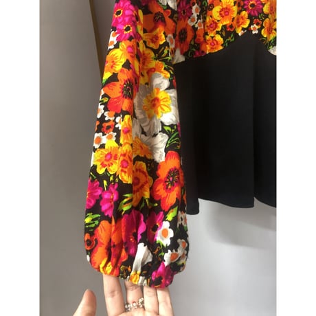 Vintage floral 2pc【00832】