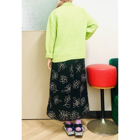 Green crinkle crush 2PC【00672】