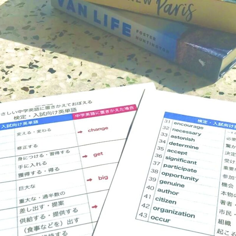 0円無料ダウンロード教材】やさしい中学英語に置きかえておぼえる