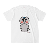 メンズ】にゃんごくんスタンダードTシャツ Bタイプ(ホワイト) | Online