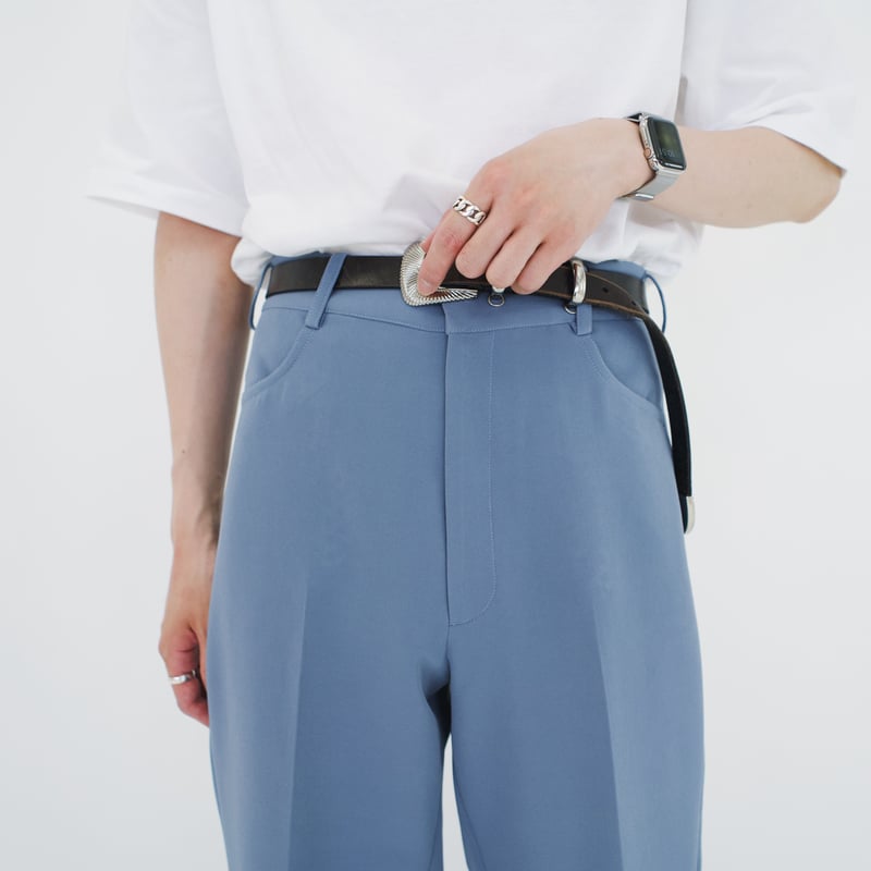 flare slacks(light blue) | precme.