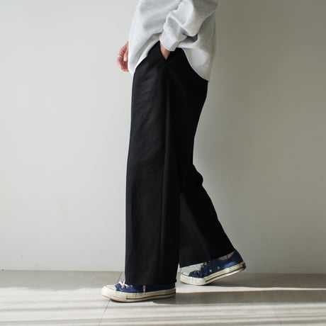 cotton buggy pants 【black】