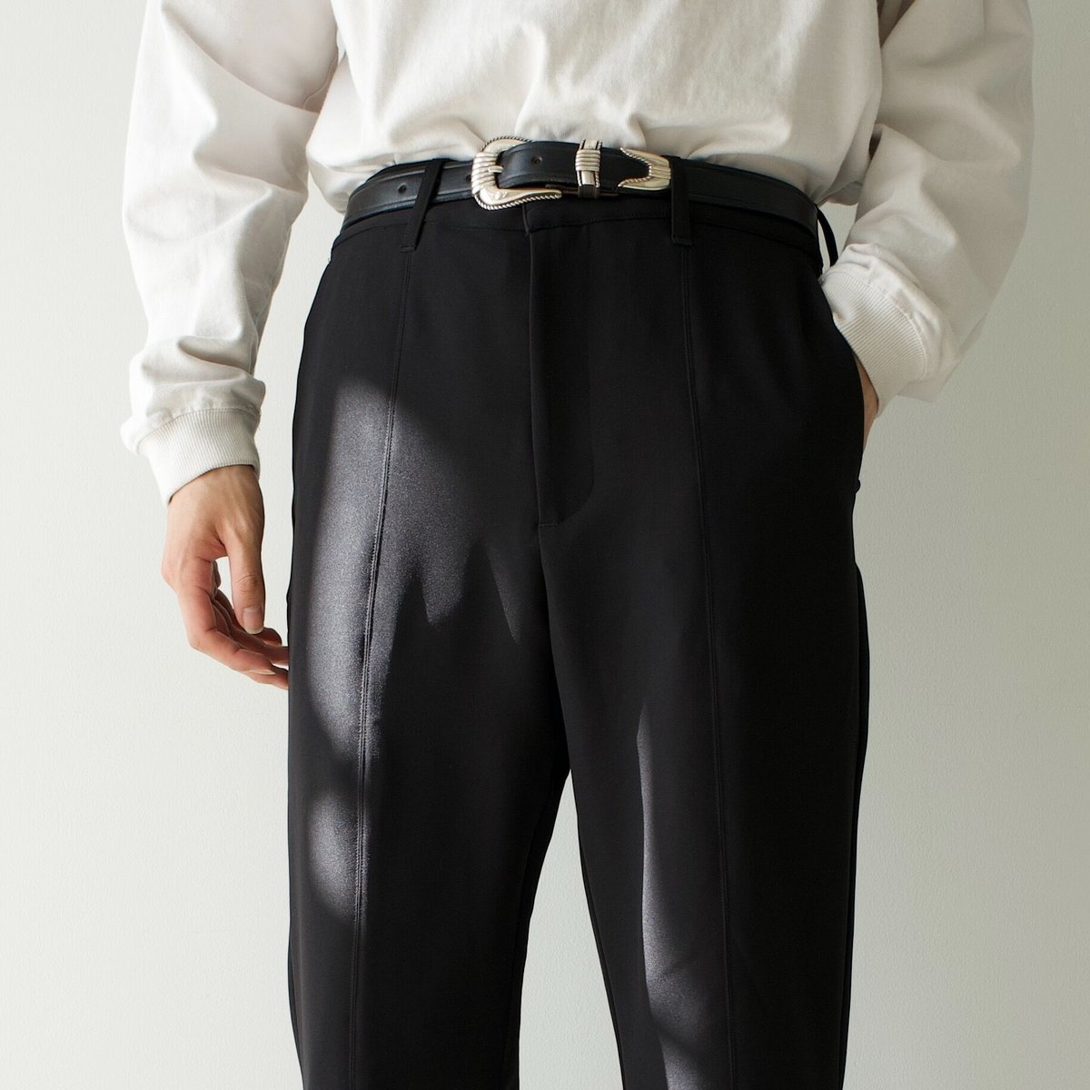 即完商品！【precme. 】flare slacks（black） - スラックス