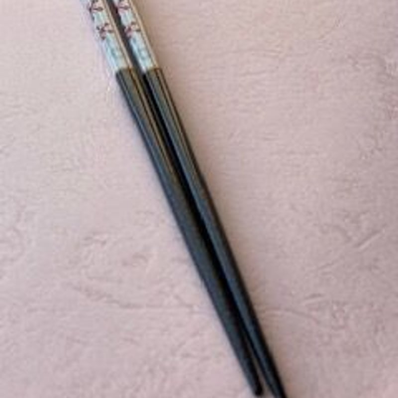 お箸 令和梅柄箸 （1膳） | 【会津漆器・会津塗り専門店】会津名匠華蔵