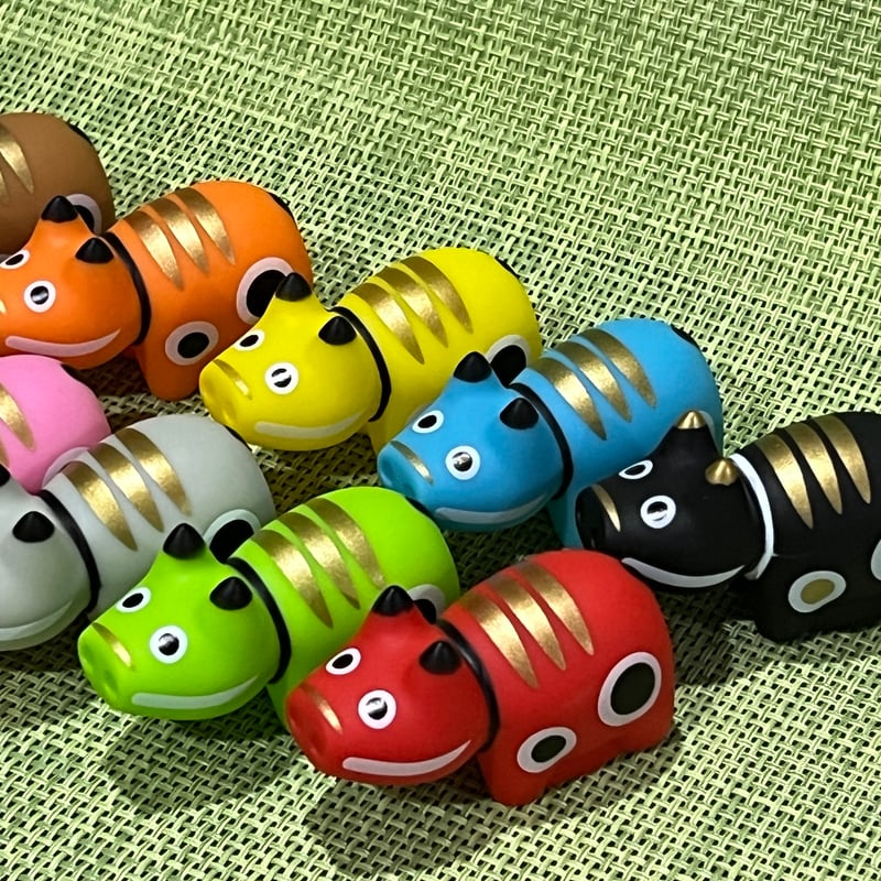 ぷかぷかカラフルべこーず 10個セット | 【会津漆器・会津塗り専門店