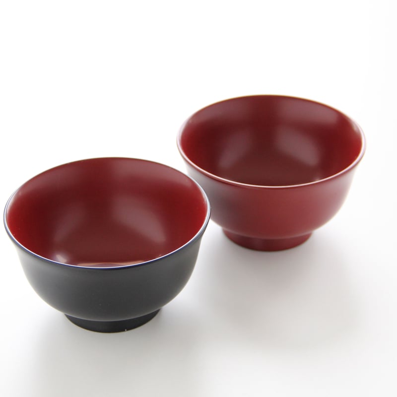 汁椀 黒内朱（1個） | 【会津漆器・会津塗り専門店】会津名匠華蔵