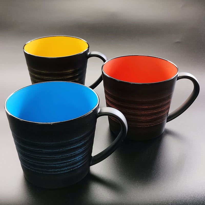 筋入 彩美マグカップ 3種 | 【会津漆器・会津塗り専門店】会津名匠華