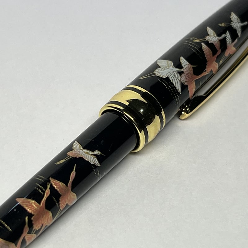 【新品】会津塗り　万年筆風ボールペン 新品】会津塗り 万年筆風ボールペン