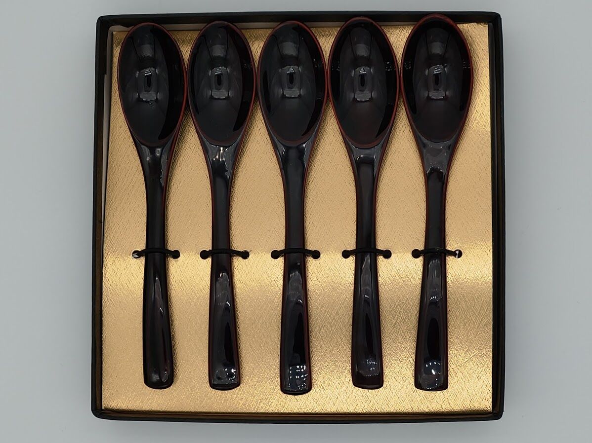 漆器　コーヒー椀スプーン付き ym-27644_7.jpg