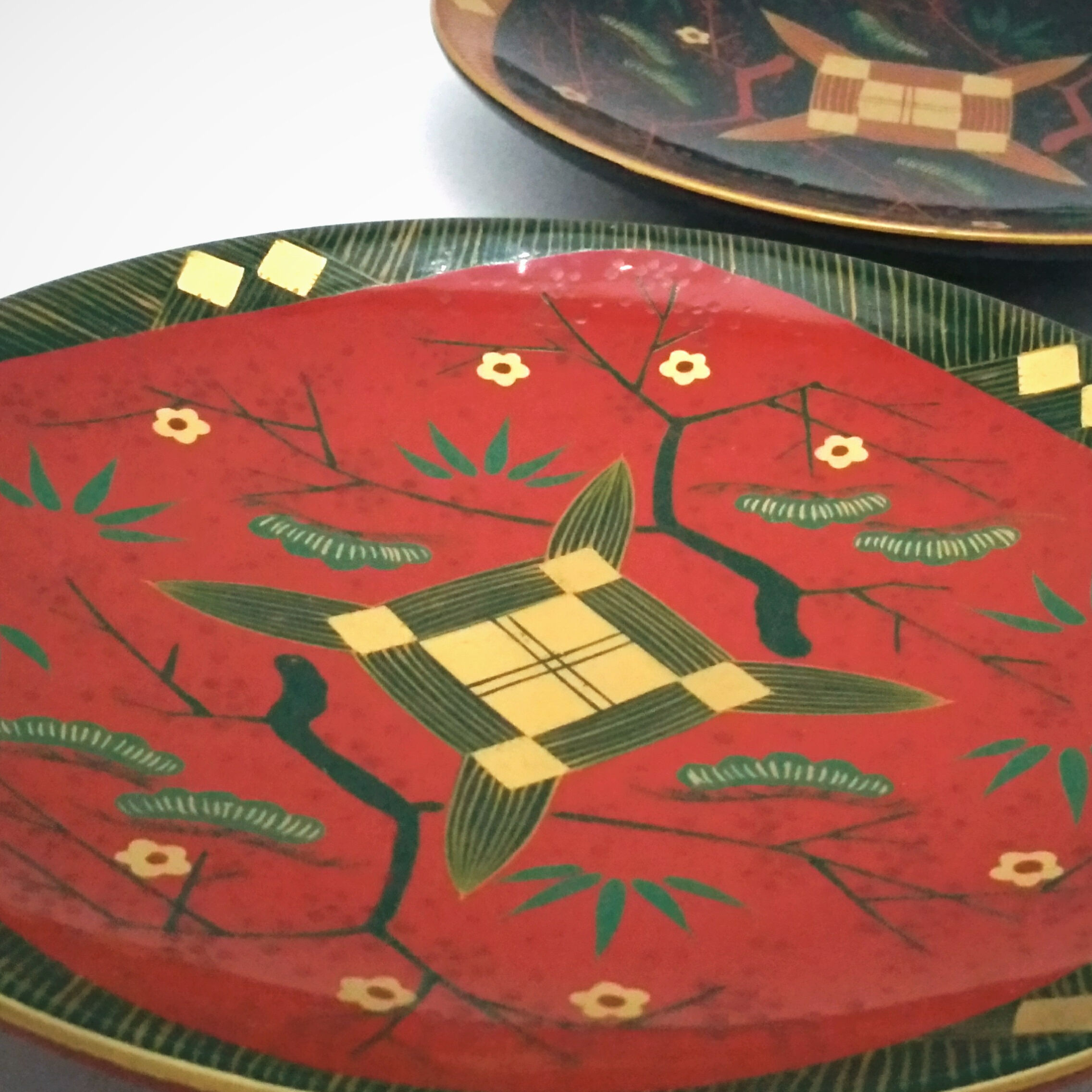 皿 会津絵 （1枚） | 【会津漆器・会津塗り専門店】会津名匠華蔵｜公式