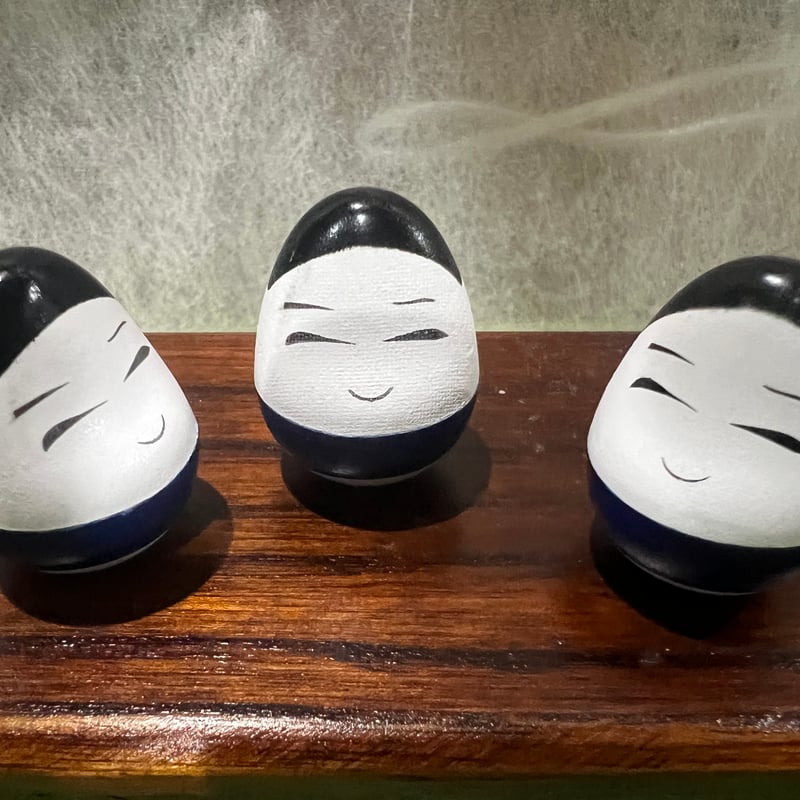 起き上がり小法師 3個セット | 【会津漆器・会津塗り専門店】会津名匠