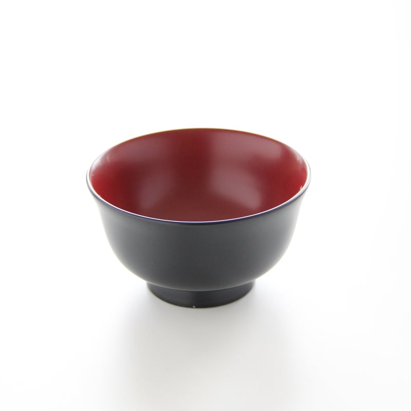 汁椀 黒内朱（1個） | 【会津漆器・会津塗り専門店】会津名匠華蔵