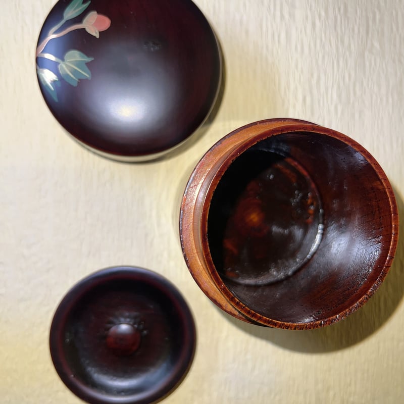 茶櫃　牡丹　　新品未使用 茶筒 牡丹 | 【会津漆器・会津塗り専門店】会津名匠華蔵｜公式