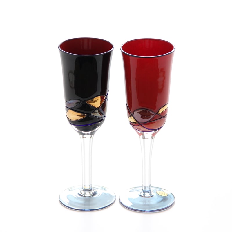 ワイングラス（エストレモフルート）1個 | 【会津漆器・会津塗り