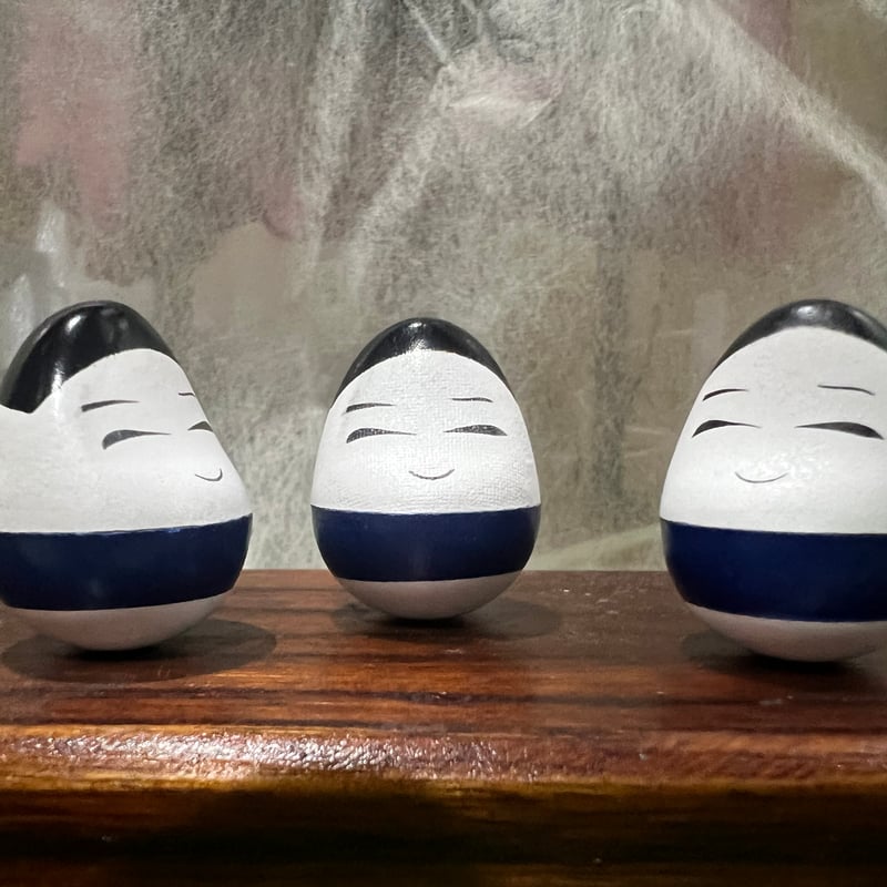 起き上がり小法師 3個セット | 【会津漆器・会津塗り専門店】会津名匠