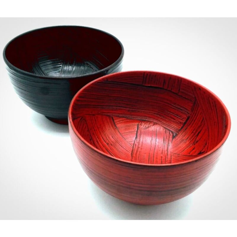 朱呂色根来椀五客　新品同様　高級漆器　蔵出し　骨董 朱呂色根来椀五客 新品同様 高級漆器 蔵出し 骨董 朱呂色根来椀五客