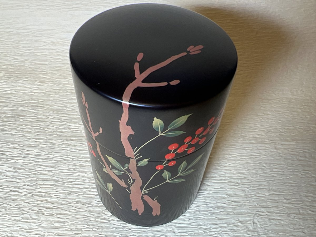 菊の御紋入り茶筒　2点セット　会津塗り 菊の御紋入り茶筒 2点セット 会津塗りの通販 by 末広がり楽天家