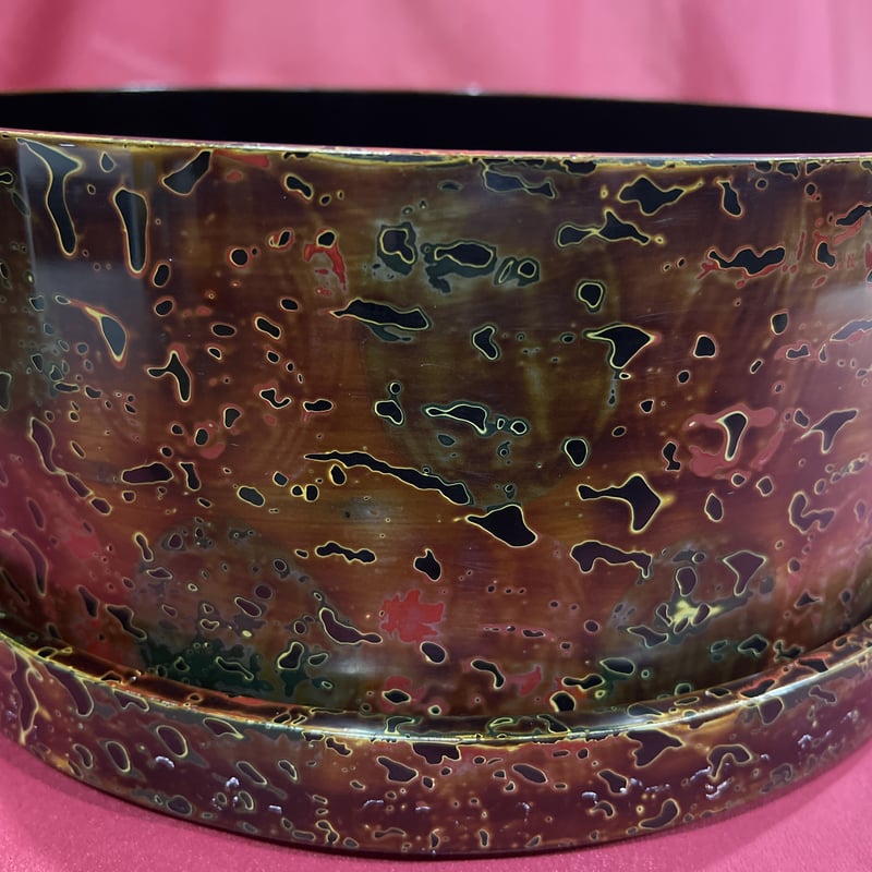 煎茶 高蒔絵 手堤茶櫃 時代物(K-A756) 10.5寸 茶櫃 杢目ツタ – 山家漆器店