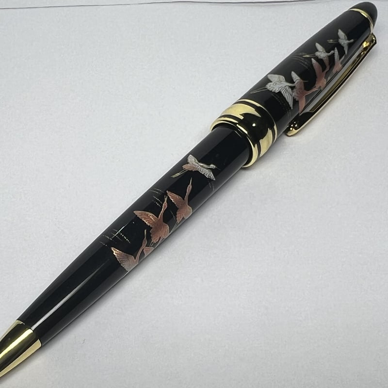 【新品】会津塗り　万年筆風ボールペン ボールペン 鶴 | 【会津漆器・会津塗り専門店】会津名匠華蔵