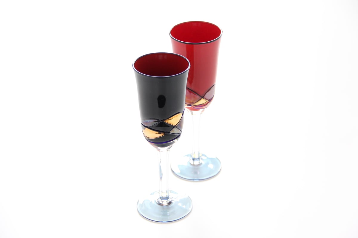 ワイングラス（エストレモフルート）1個 | 【会津漆器・会津塗り