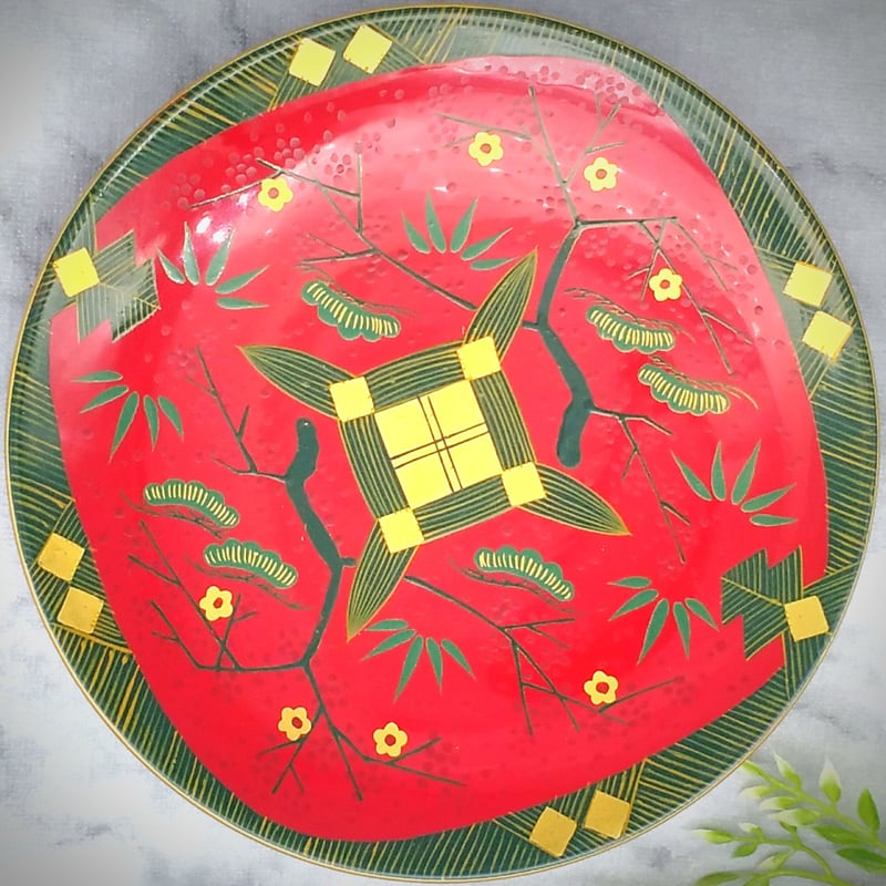 皿 会津絵 (1枚) | 【会津漆器・会津塗り専門店】会津名匠華蔵 皿 会津絵 (1枚) | 【会津漆器・会津塗り専門店】会津名匠華蔵