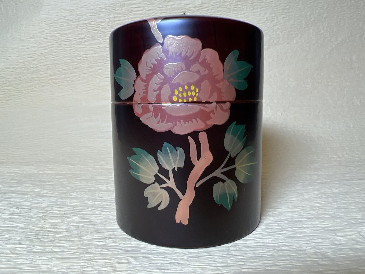 茶筒 牡丹 | 【会津漆器・会津塗り専門店】会津名匠華蔵｜公式
