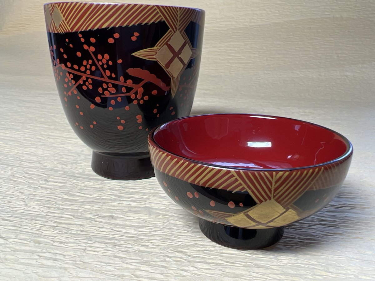 【期間限定】 小吸物椀 会津絵黒 | 【会津漆器・会津塗り専門店】会津名匠華蔵 重箱