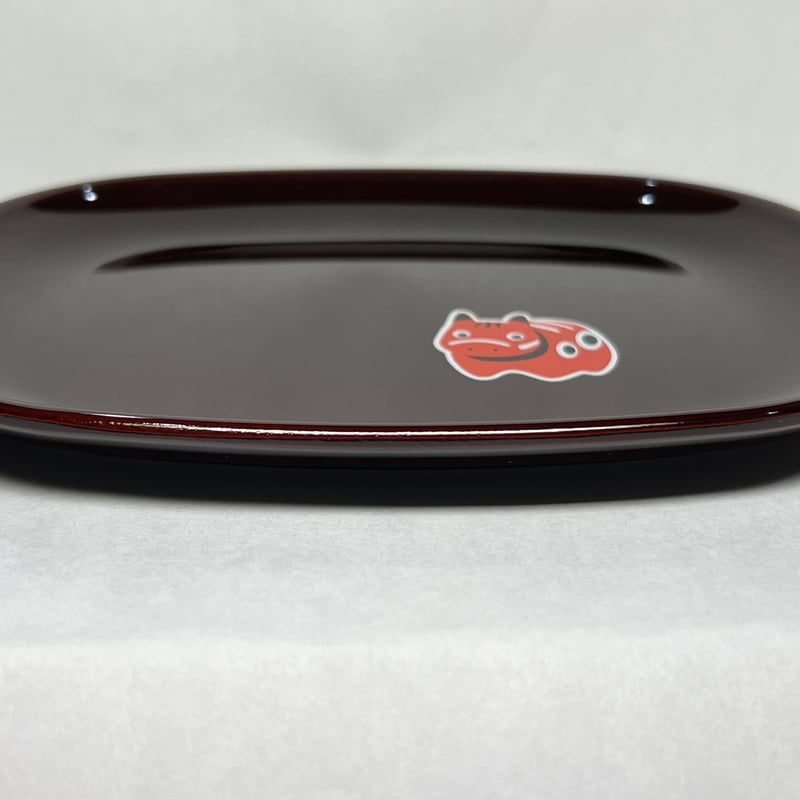 銘銘皿 赤べこ | 【会津漆器・会津塗り専門店】会津名匠華蔵｜公式